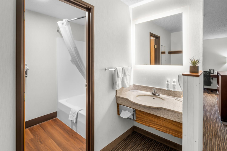Bathroom 3, EverSpring Inn & Suites, Pennington