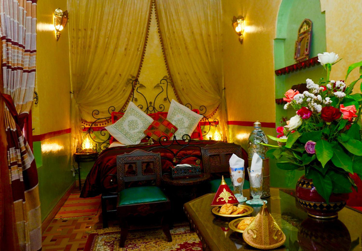 Bedroom 2, Riad Bleu Du Sud, Marrakech