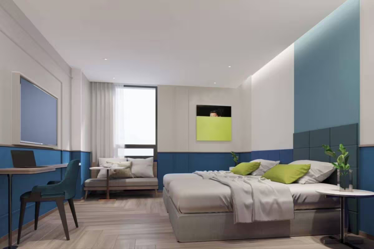 Bedroom 3, The Quarter Ramkhamhaeng by UHG, Bang Kapi