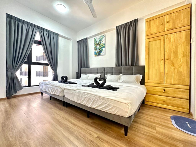 Bedroom 2, Ipoh Cozy Homestay by Comfort Home, Kinta