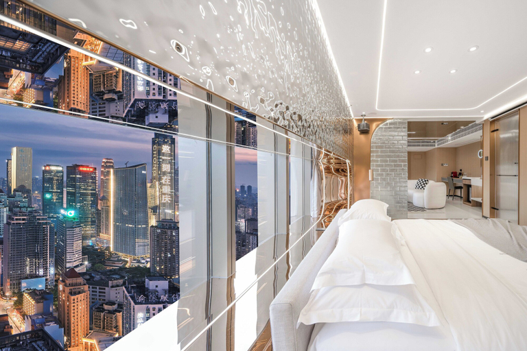 Bedroom 3, INDITION Chongqing Jiefangbei Raffles, Chongqing