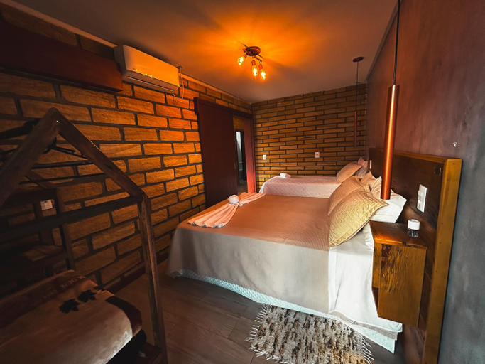 Bedroom 2, Pousada Equilibrio dos Canyons, Praia Grande
