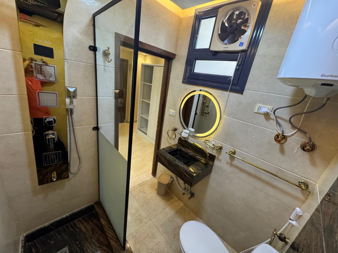 Bathroom 2, HADLA INN Pyramids View, Al-Ahram