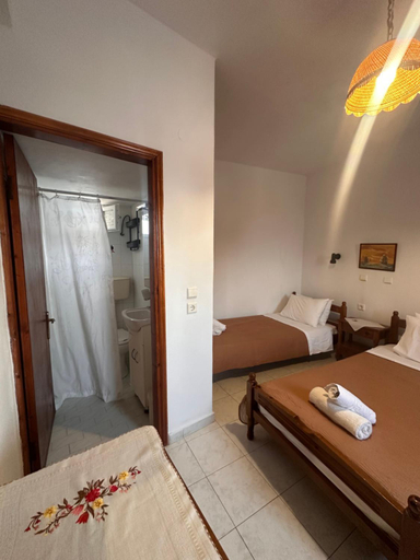 Bedroom 2, Vagelis Apartment&studios lindos, South Aegean