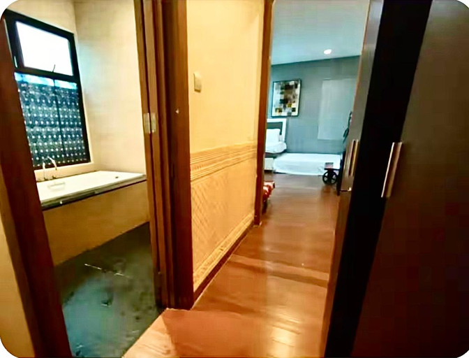 Bathroom 5, Vimalla Hills 3BR+1BR Mountain View Cluster Kinabalu with Private Pool, Bogor