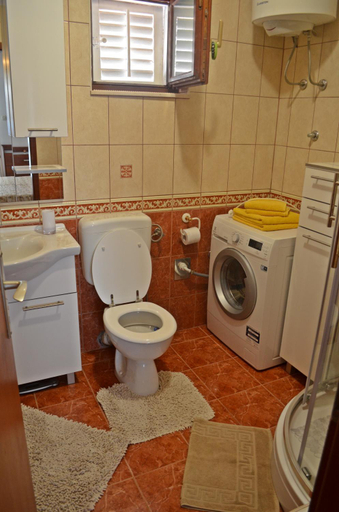 Bathroom, Apartment Kneze, Korčula