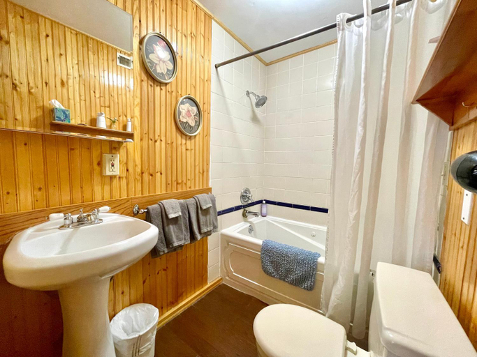Bathroom 3, Fireside Inn & Hostel, Summit