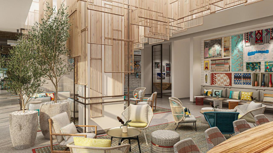 Public Area, Rove Al Marjan Island Hotel, Ras Al Khaimah