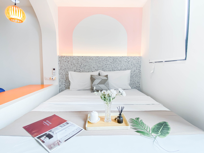 Bedroom 2, Minimalist Studio Room Apartment at Evenciio Margonda By Travelio, Depok