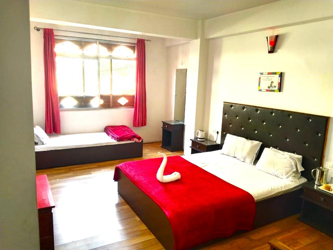 Bedroom, BASSU'SHOTEL Silk Route Residency, East Sikkim