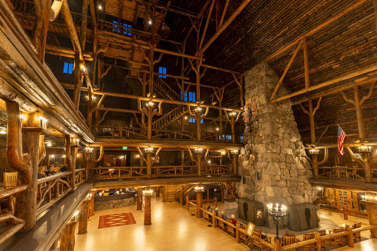 Public Area 3, Old Faithful Inn - Inside the Park, Teton