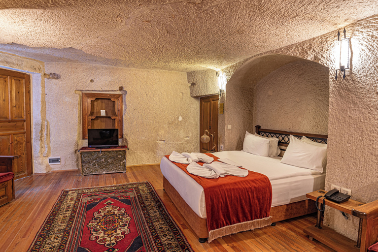Bedroom 2, Dervish Cave House, Nevşehir