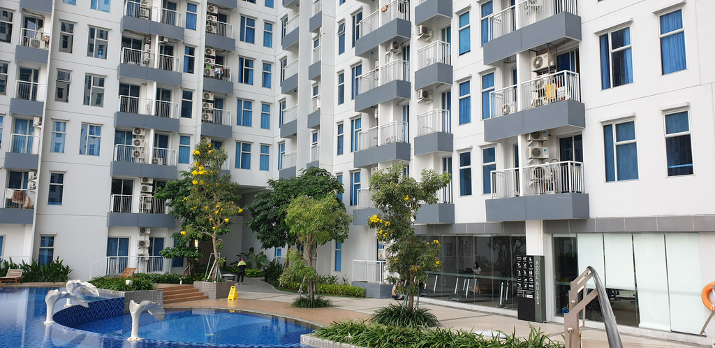 Exterior & Views, Cosmy Benson 38 Apartment with kitchen and Wifi, Surabaya