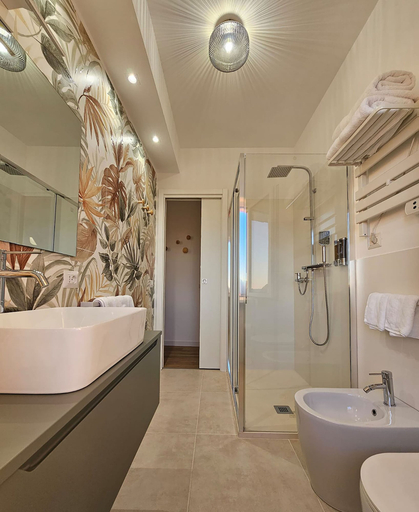 Bathroom, B&B Domus Teano, Rome
