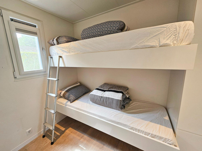 Bedroom, Bamboo Holiday Home in Veluwe, Barneveld