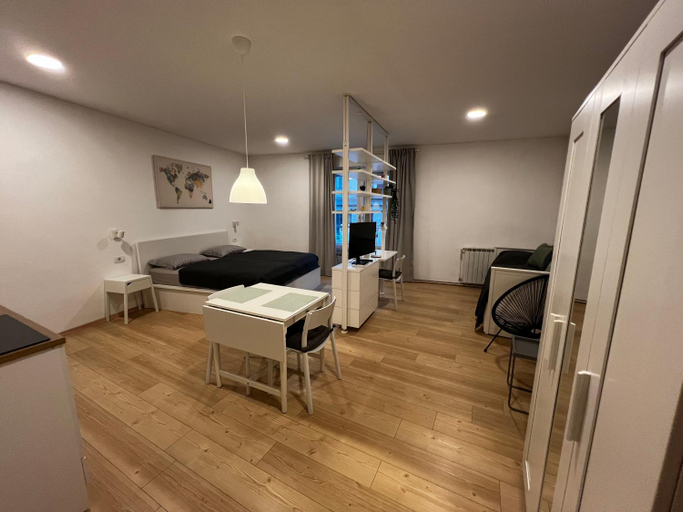 Bedroom, GARDEN Apartments, Zagreb