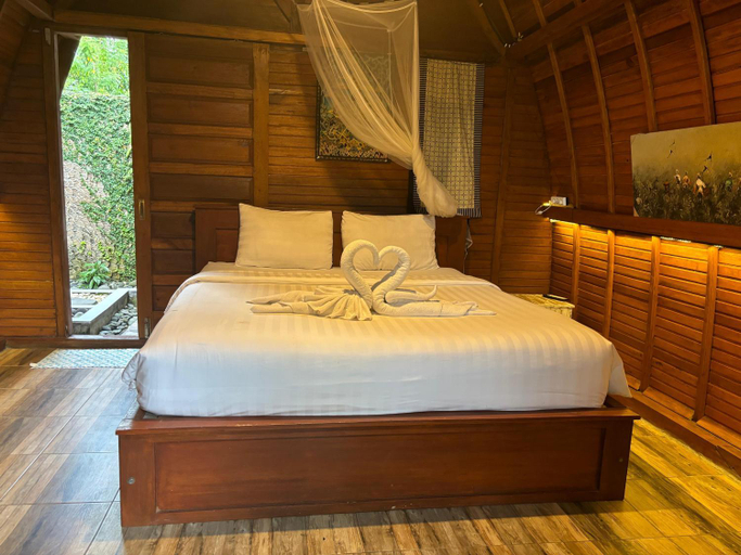 Bedroom 2, Rumah Kayu Leke - Leke Guesthouse, Gianyar