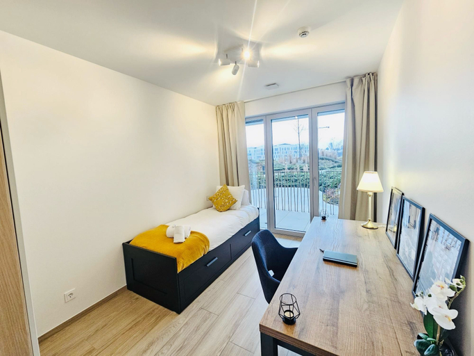 Bedroom 2, Serene 2 bedroom flat with terrace, Luxembourg
