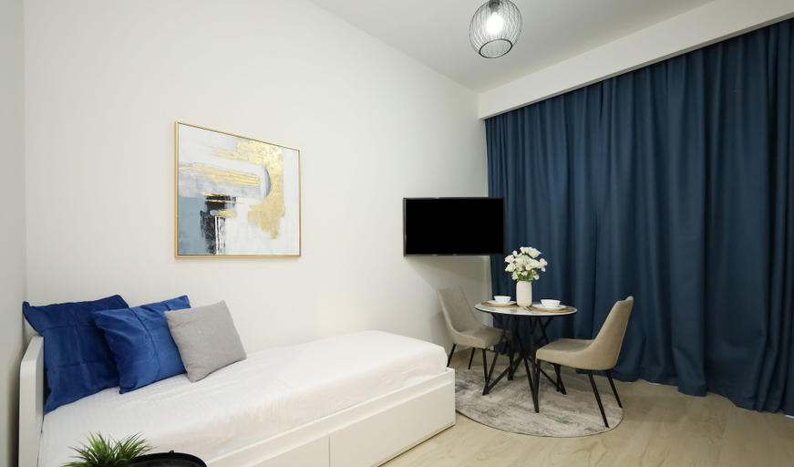 Bedroom 3, Modern Elegance Studio in Azizi Riviera, Dubai