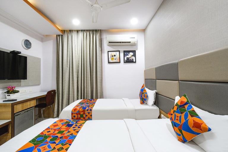 Bedroom 2, FabHotel Aditya Homes, Hyderabad