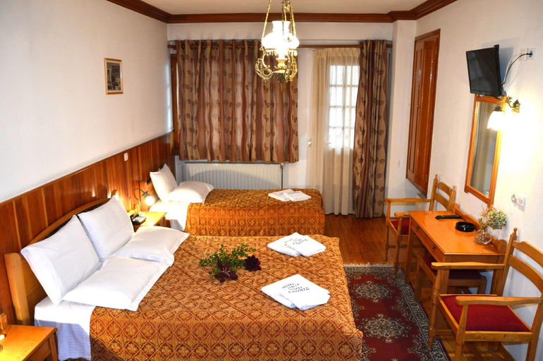 Bedroom 3, Hotel Adonis, Epirus