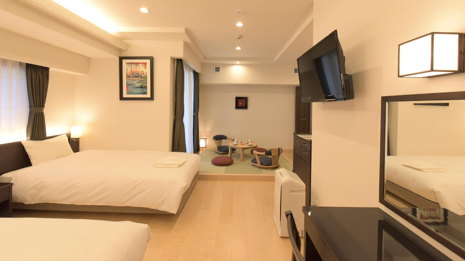 Bedroom 3, Hotel Brillio Asakusabashi, Taitō