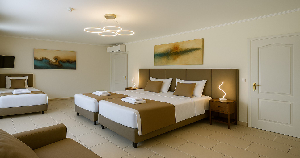 Bedroom 3, Villa Small Paradise, South Aegean