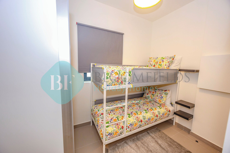 Bedroom, Bloomfields Luxurious 3BR Townhouse Noya, Yas Island