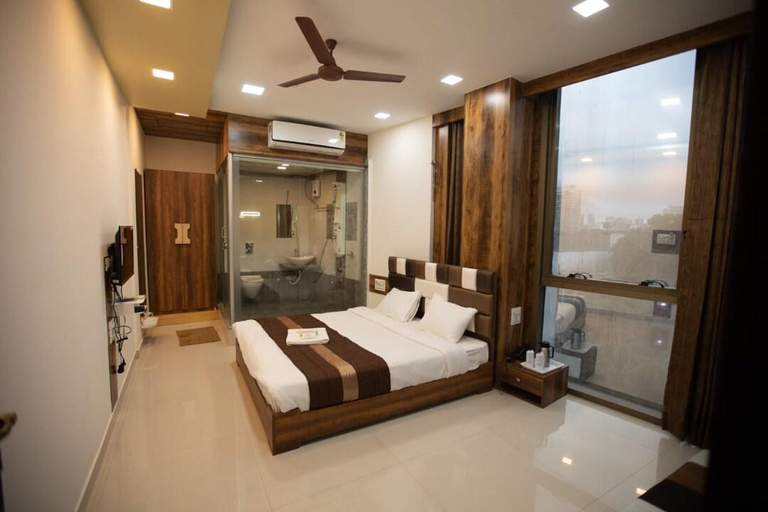 Bedroom 2, Goroomgo Avirahi Mumbai, Mumbai Suburban