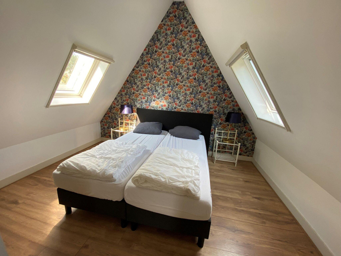 Bedroom 2, Villa in Netherlands with Hot Tub  Garden, Wieringen