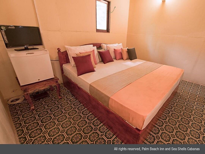 Bedroom 2, Palm Beach Inn &Sea Shells Cabanas, Bentota