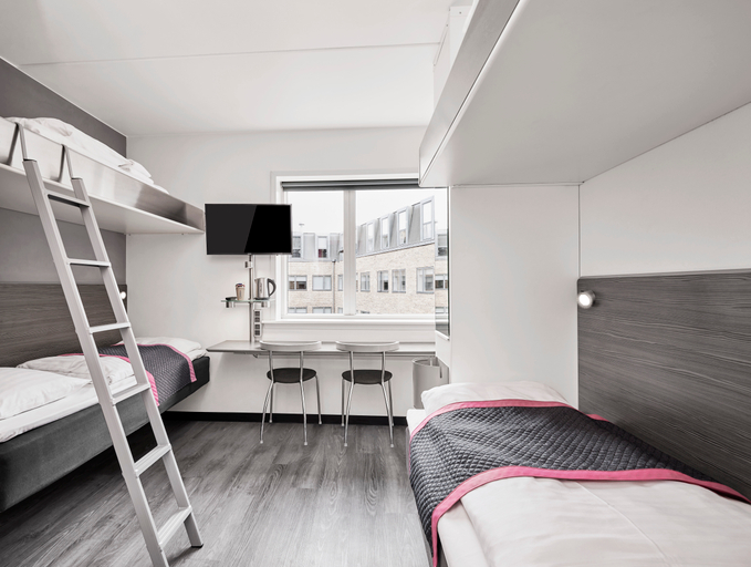 Bedroom 4, Cabinn City, Copenhagen