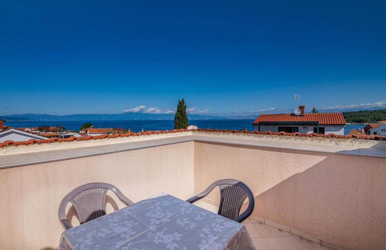 Balcony/terrace 3, Apartments Katja, Njivice