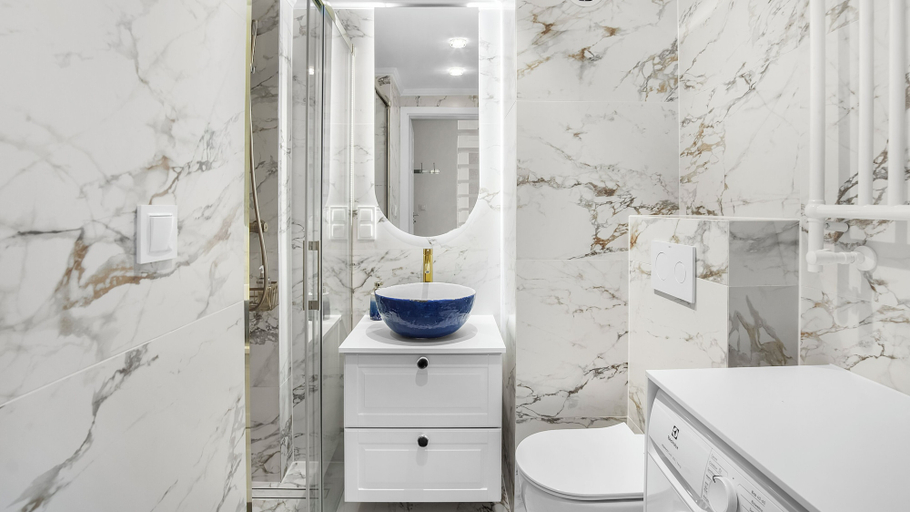 Bathroom, Apartamenty Sun & Snow Bulwar Staromiejski, Środa Śląska
