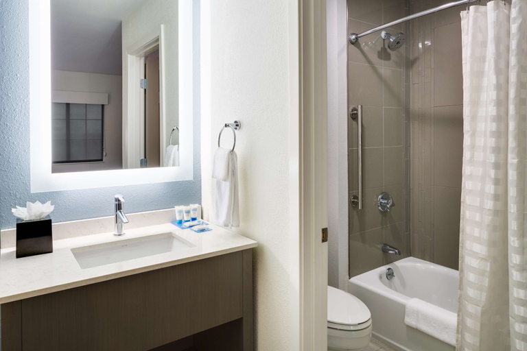 Bathroom 5, HYATT house Boston/Waltham, Middlesex