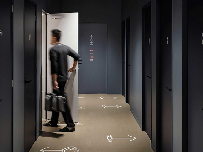 Bathroom 5, 9h nine hours Shinagawa station for men, Minato