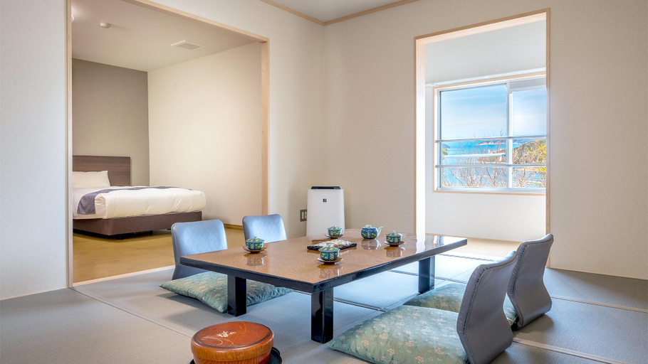 Bedroom 2, Arashima Onsen Yumoto Amanoshima, Toba