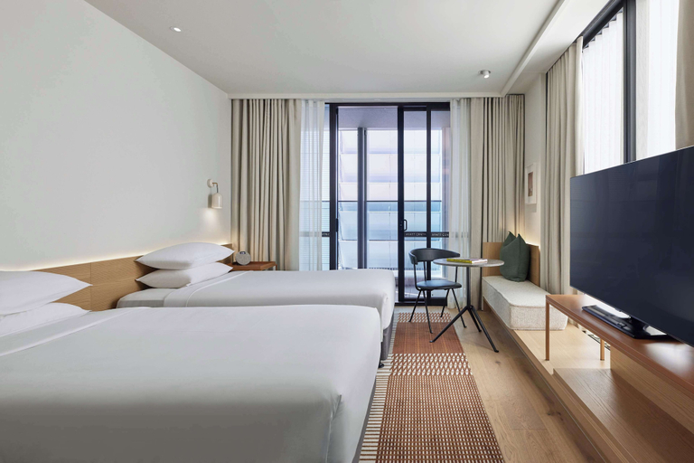 Bedroom 4, Hyatt Centric Melbourne, Melbourne