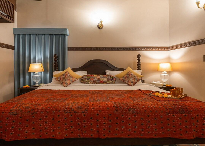 Bedroom 3, Tree of Life Darbargadh, Dared, Bhavnagar