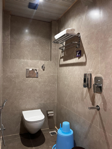 Bathroom 4, Hotel Soumya Sarovar, Bastar