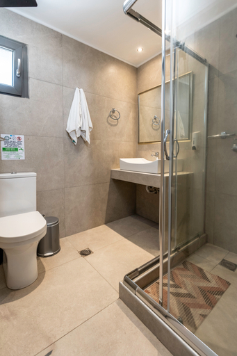 Bathroom 3, Sunset Beach Hotel, Crete