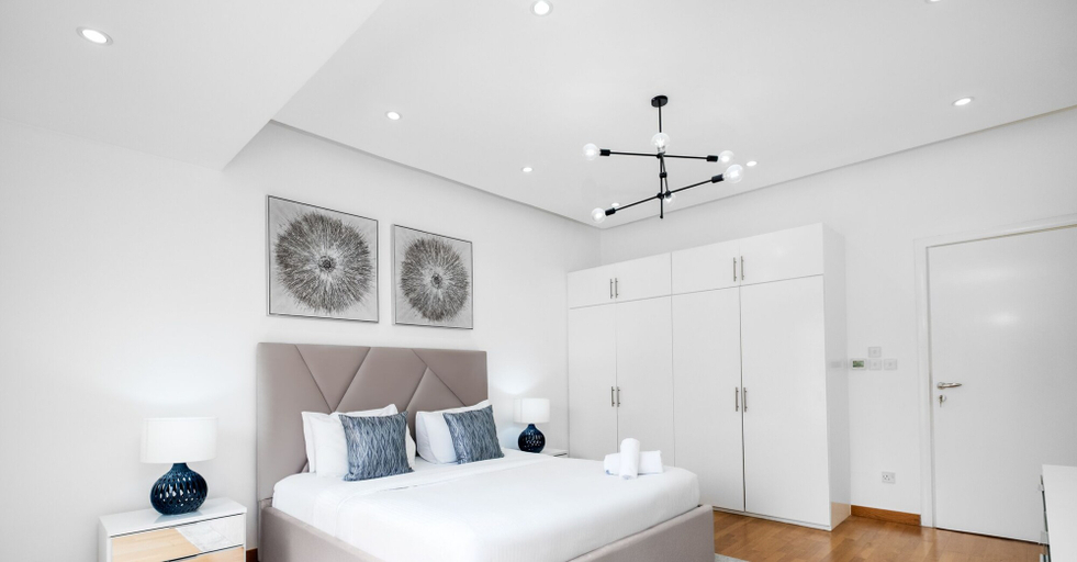 Bedroom 4, LUX The Meadows 5 Bed Villa, Dubai