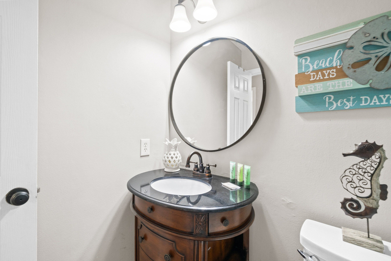 Bathroom, Beachy Bonanza by Book That Condo, Bay