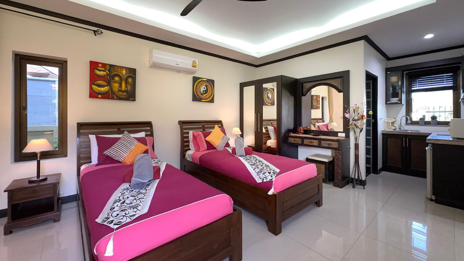 Bedroom 3, Garden bungalows 4br with private pool, Pulau Phuket