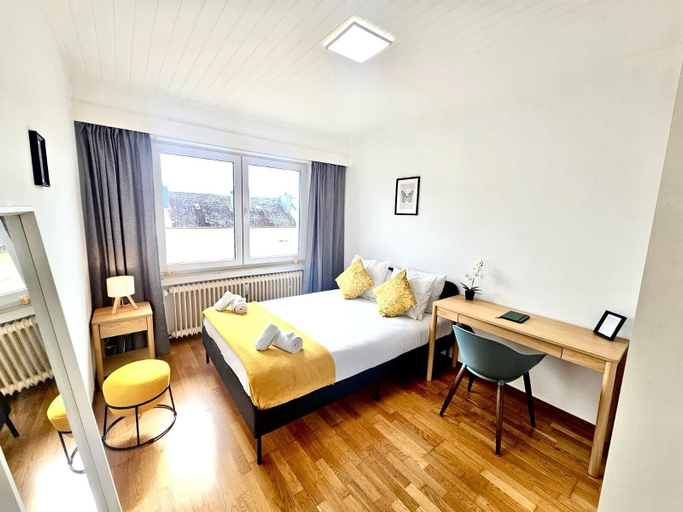 Bedroom 2, Charming 3 bedrooms with a cozy terrace, Luxembourg