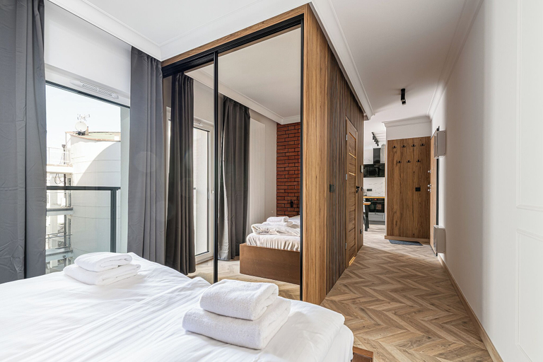 Bedroom, RentPlanet - Apartament Ząbkowska, Warsaw