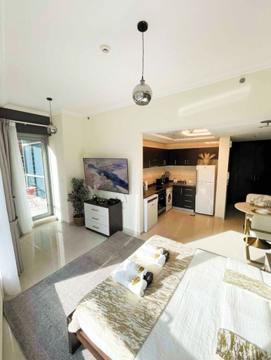 Bedroom 4, Modern Studio Dubai Marina, Dubai