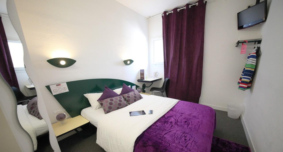 Bedroom 2, Hotel Cerise Nancy, Meurthe-et-Moselle
