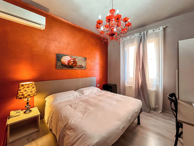 Bedroom 3, Hotel Alba, Genova