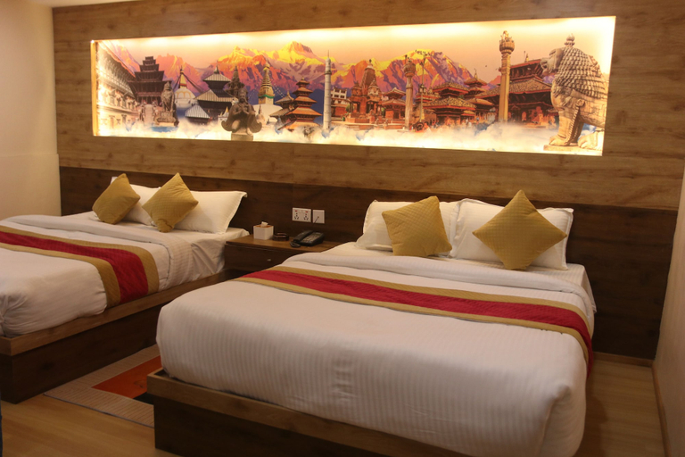 Bedroom 5, Kasthamandap Inn Hotel, Bagmati